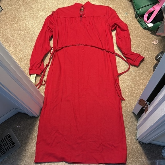 Miss Pendleton vintage 100% virgin wool dress size 13/14 USA - Picture 7 of 9